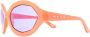 Marni Eyewear Zonnebril met geometrisch montuur Oranje - Thumbnail 2