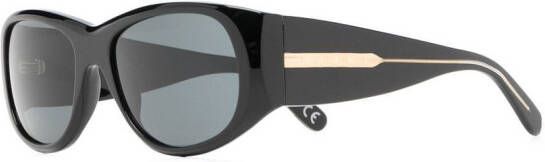 Marni Eyewear Zonnebril met ovalen montuur Zwart