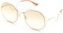 Marni Eyewear Zonnebril met rond montuur Goud - Thumbnail 2