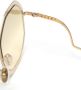 Marni Eyewear Zonnebril met rond montuur Goud - Thumbnail 3