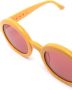 Marni Eyewear Zonnebril met rond montuur Oranje - Thumbnail 3