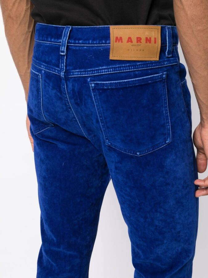 Marni Flared broek Blauw