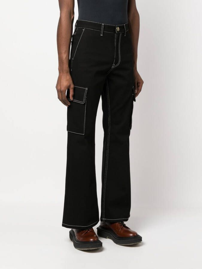Marni Flared chino Zwart