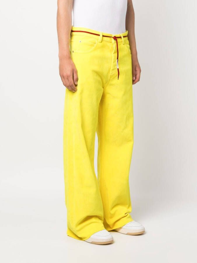 Marni Flared jeans Geel