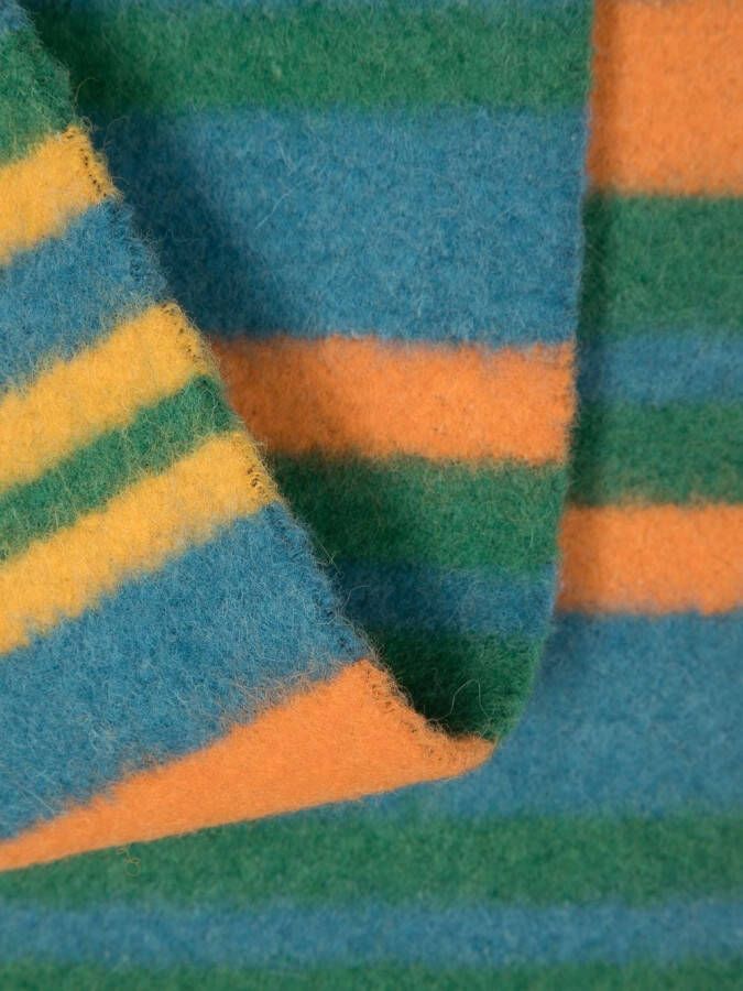 Marni Sjaal met colourblocking Groen