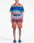 Marni Geplooide shorts Blauw - Thumbnail 3