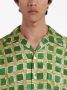 Marni Geruite zijden blouse Groen - Thumbnail 4