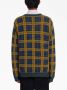 Marni Geruite trui met V-hals Blauw - Thumbnail 4