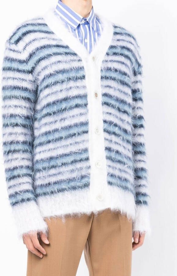 Marni Gestreept vest Blauw