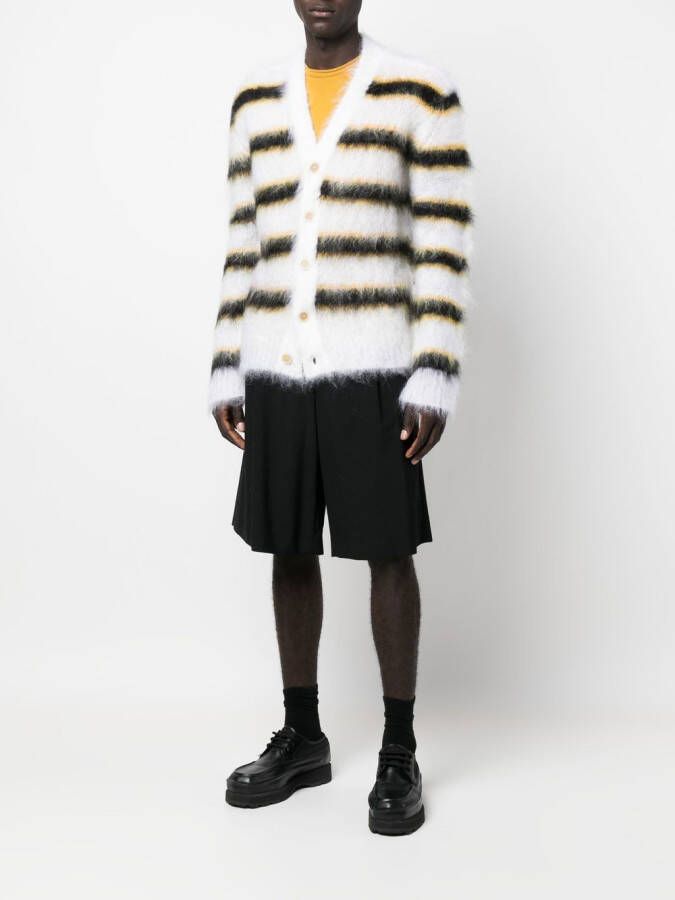Marni Gestreept vest Wit