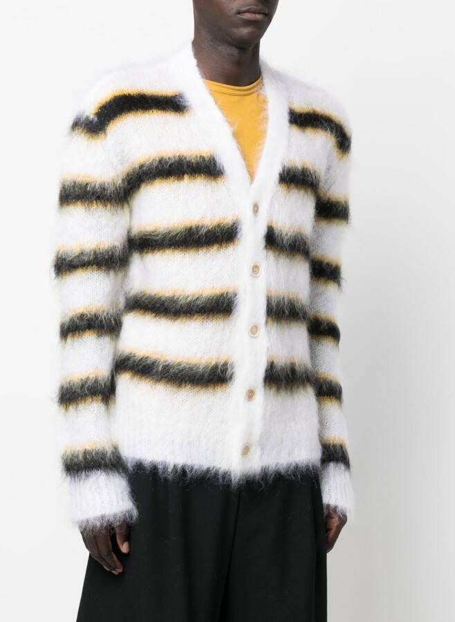 Marni Gestreept vest Wit