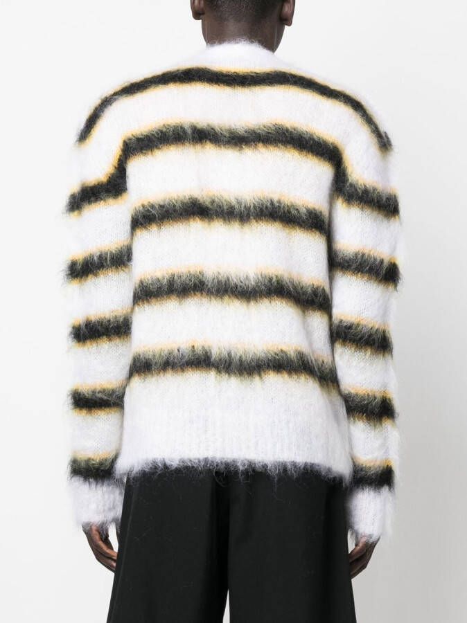 Marni Gestreept vest Wit