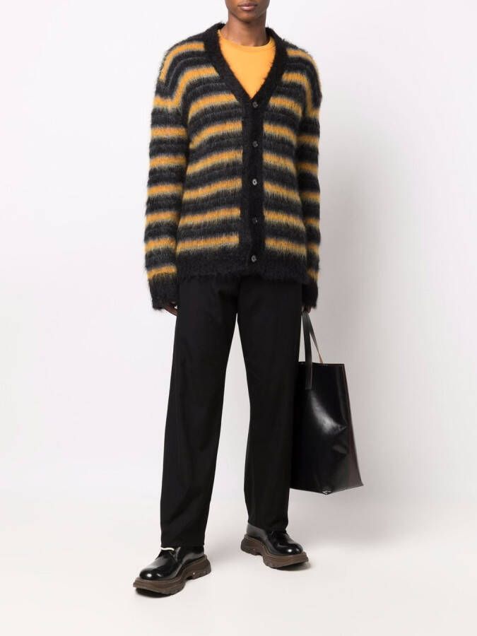 Marni Gestreept vest Zwart