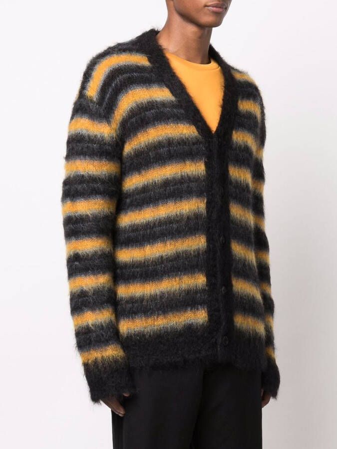 Marni Gestreept vest Zwart