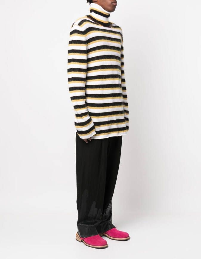 Marni Gestreepte coltrui Wit