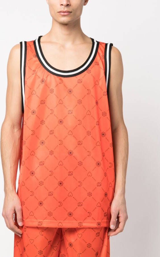 Marni Hemd met print Oranje