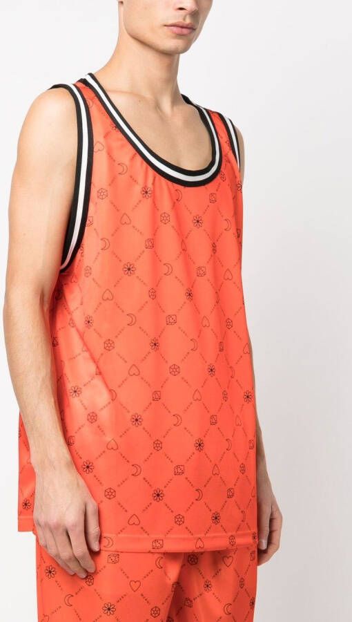 Marni Hemd met print Oranje
