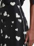 Marni Flared zijden rok met print Zwart - Thumbnail 5