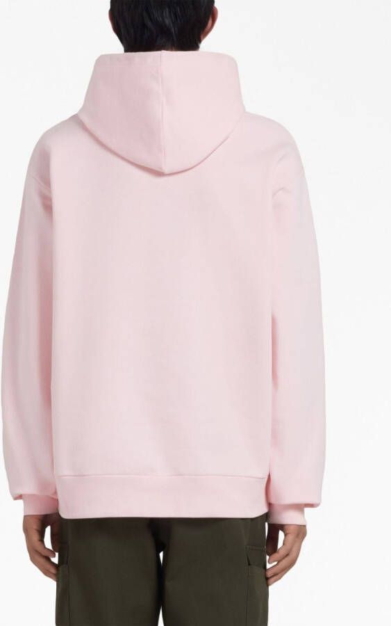Marni Hoodie met logoprint Roze