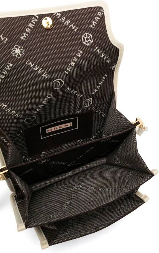 Marni Intarsia boekentas Bruin