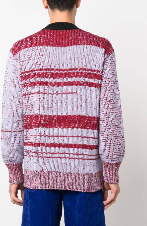 Marni Intarsia trui Blauw