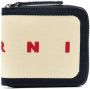 Marni Intarsia portemonnee Beige - Thumbnail 2