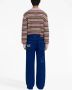 Marni Jeans met wijde pijpen en patch Blauw - Thumbnail 4