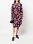 Marni Jurk met rozenprint Zwart - Thumbnail 2