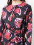 Marni Jurk met rozenprint Zwart - Thumbnail 5