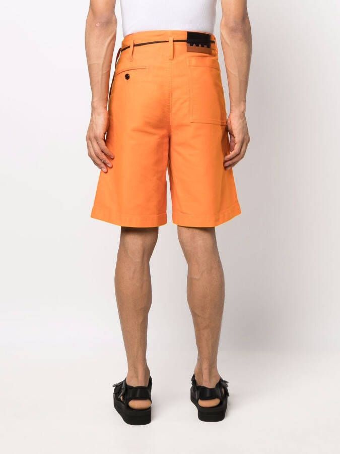 Marni Katoenen shorts Oranje