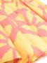 Marni Kids Plooirok met bloe print Roze - Thumbnail 3