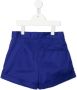 Marni Kids Geplooide shorts Blauw - Thumbnail 2