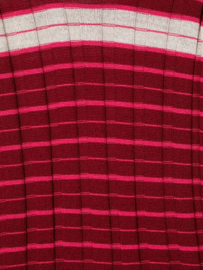 Marni Kids Jurk met plooirok Rood