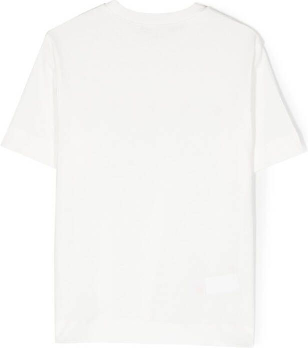 Marni Kids T-shirt met logoprint Wit