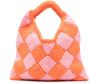 Marni Kids Market gehaakte tas Roze - Thumbnail 3