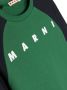 Marni Kids Sweater met colourblocking Groen - Thumbnail 3