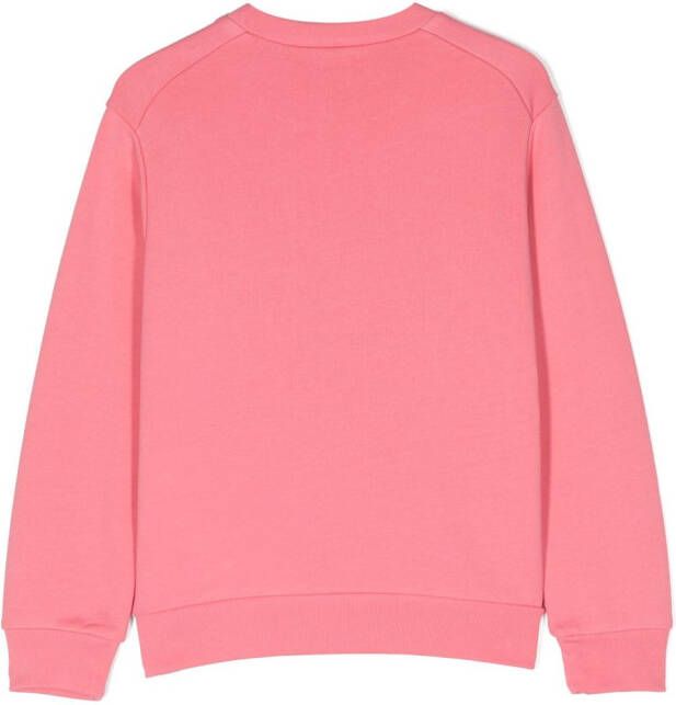 Marni Kids Sweater met logoprint Roze