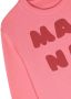 Marni Kids Sweater met logoprint Roze - Thumbnail 3