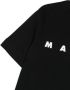 Marni Kids T-shirt met logoprint Zwart - Thumbnail 3