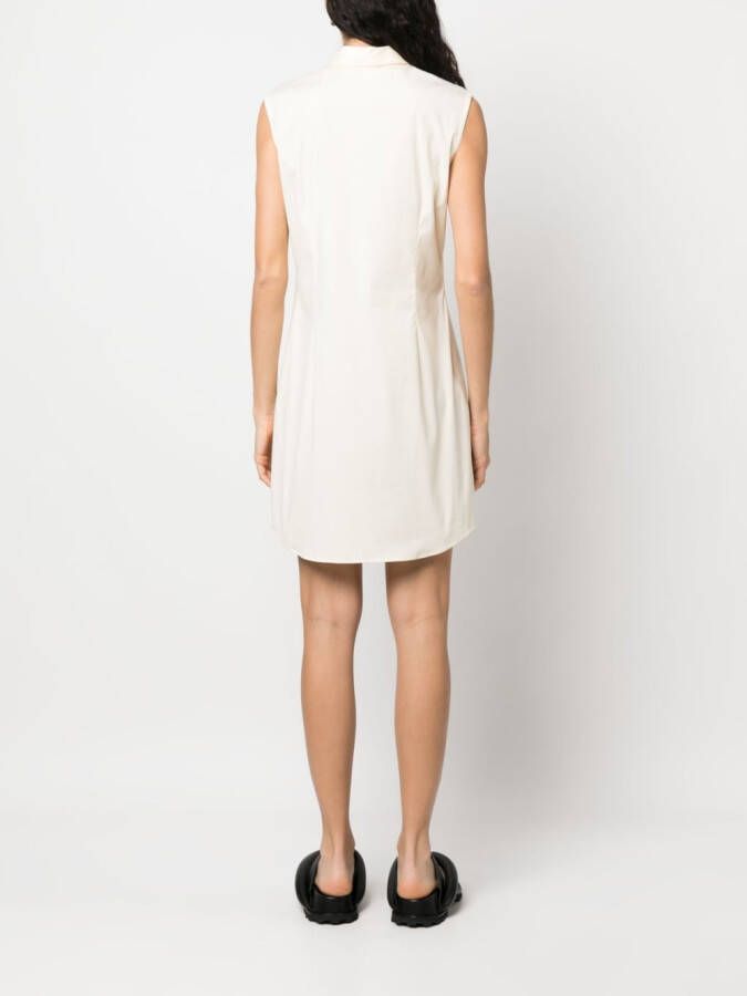 Marni Mouwloze jurk Beige