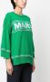 Marni Trui met intarsia logo Groen - Thumbnail 3