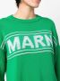 Marni Trui met intarsia logo Groen - Thumbnail 5
