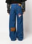 Marni Jeans met logopatch Blauw - Thumbnail 4