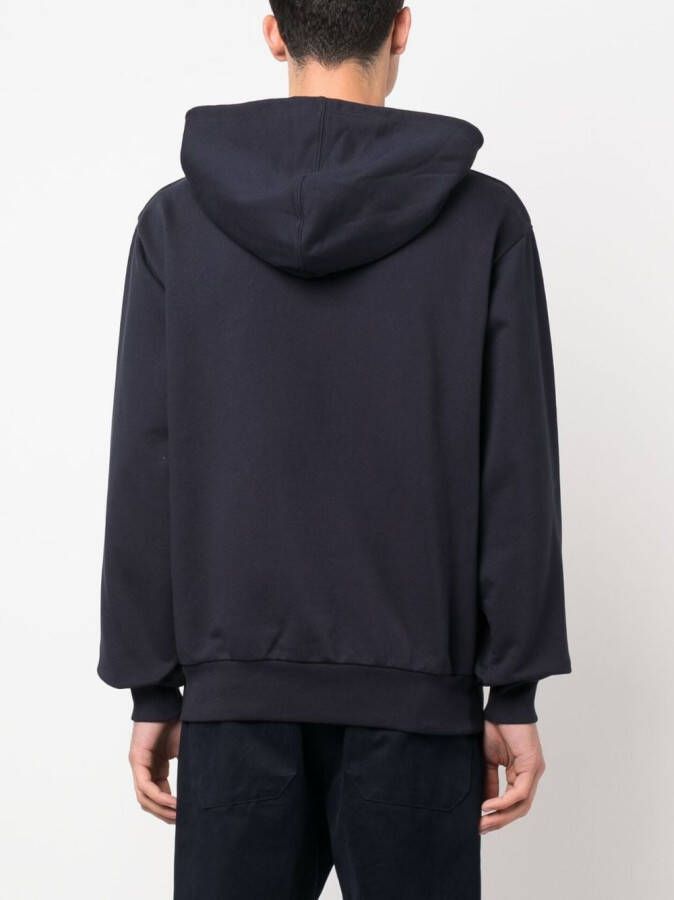 Marni Hoodie met logoprint Blauw
