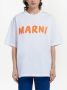 Marni T-shirt met logoprint Wit - Thumbnail 3