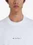 Marni Katoenen T-shirt met logoprint Wit - Thumbnail 5