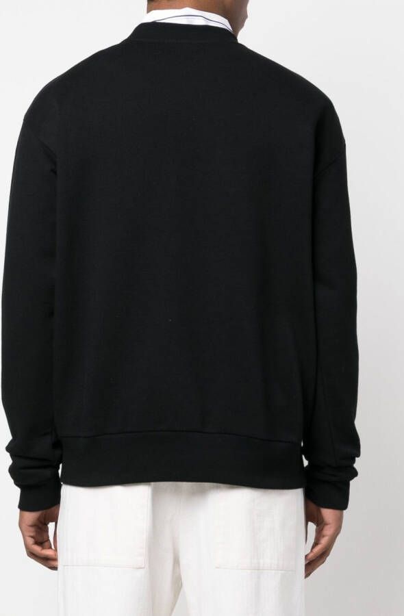 Marni Sweater met logoprint Zwart