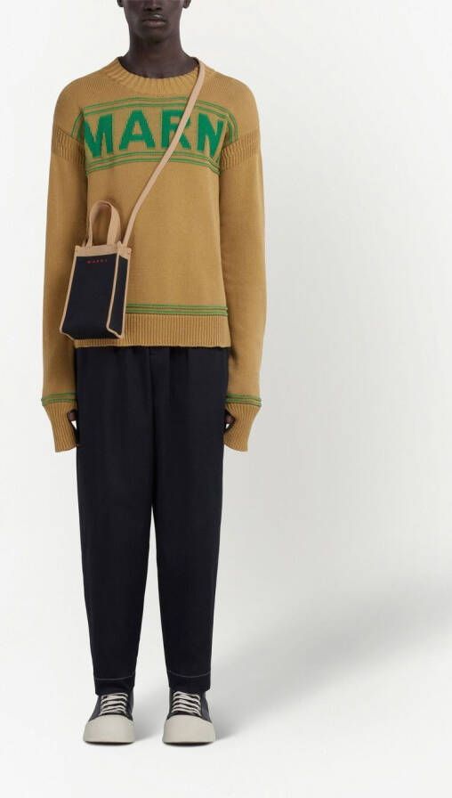Marni Kleine shopper Zwart