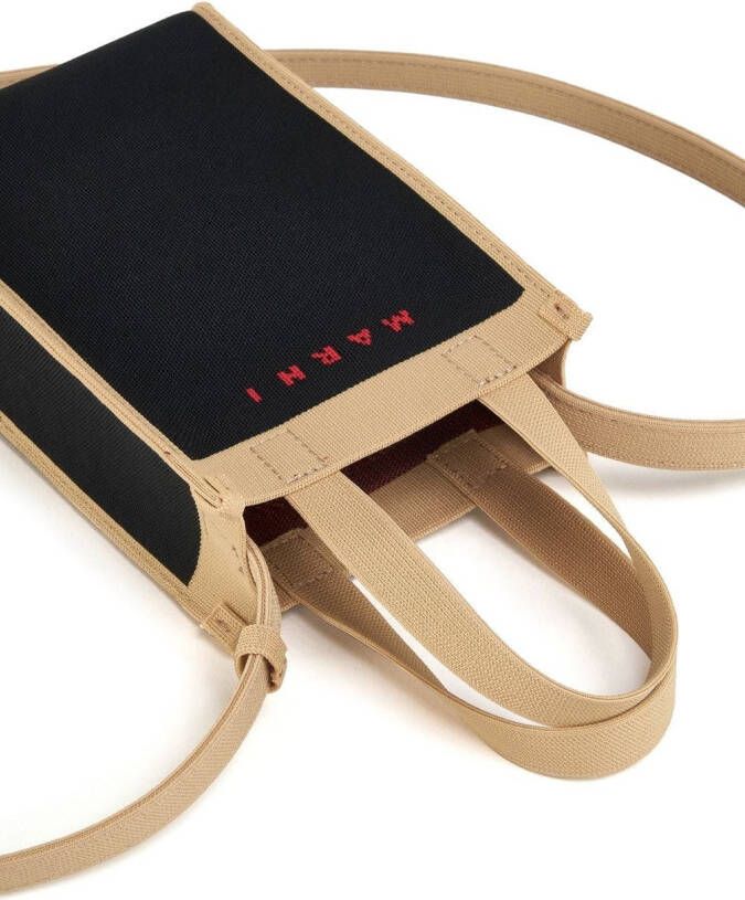 Marni Kleine shopper Zwart