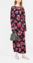 Marni Maxi-jurk met rozenprint Zwart - Thumbnail 2